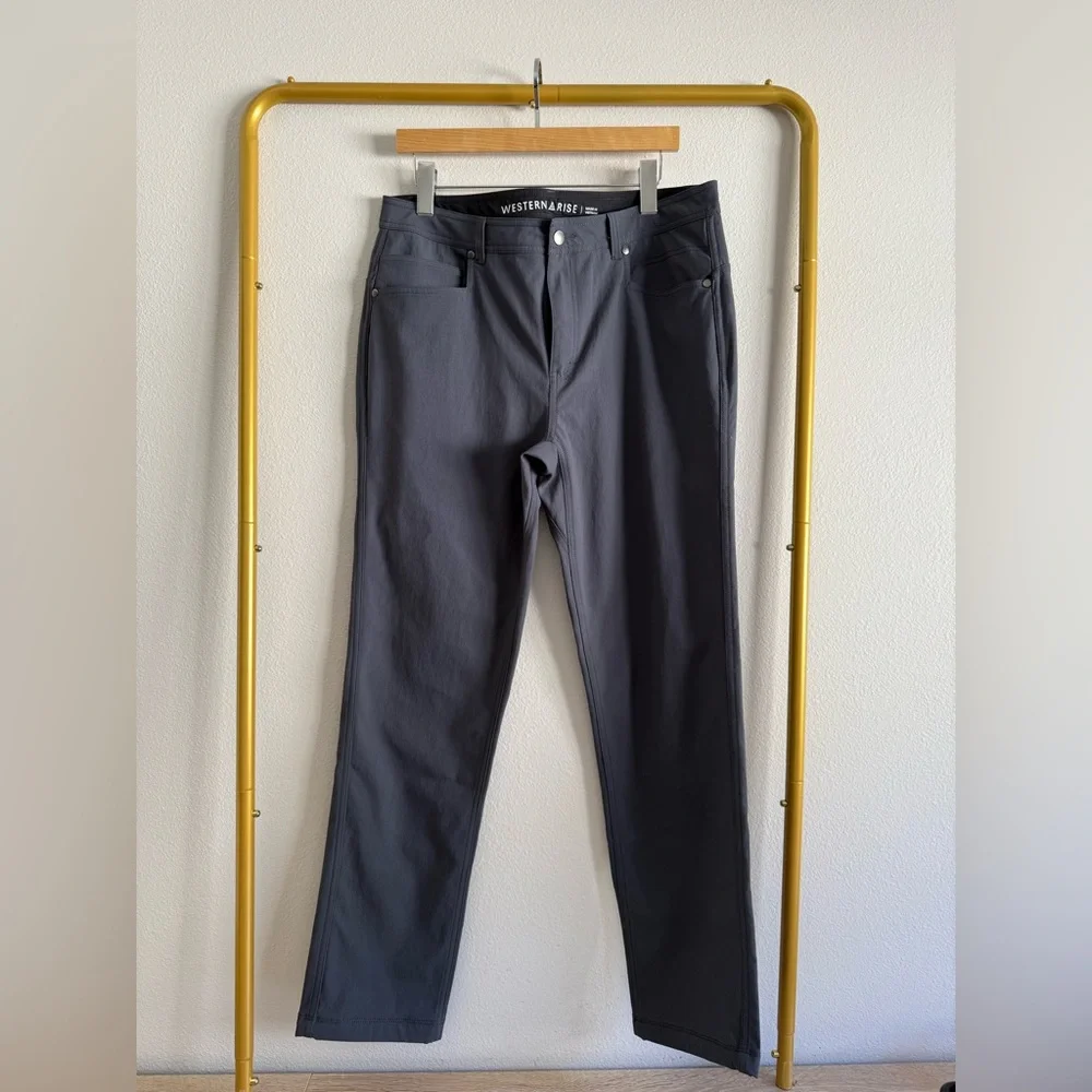 Western Rise Pant Classic fit in blue‎ grey Men's Sz 34